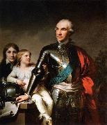 The Count Potocki and his sons unknow artist